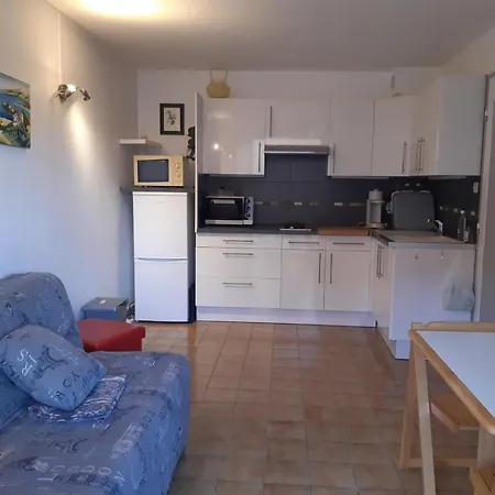 Apartment Port Leucate: T2 Rdc 4 Pers Proche Port Avec Terrasse, Parking Securise, Tv, Lave-linge, Plancha - Fr-1-798-3 *